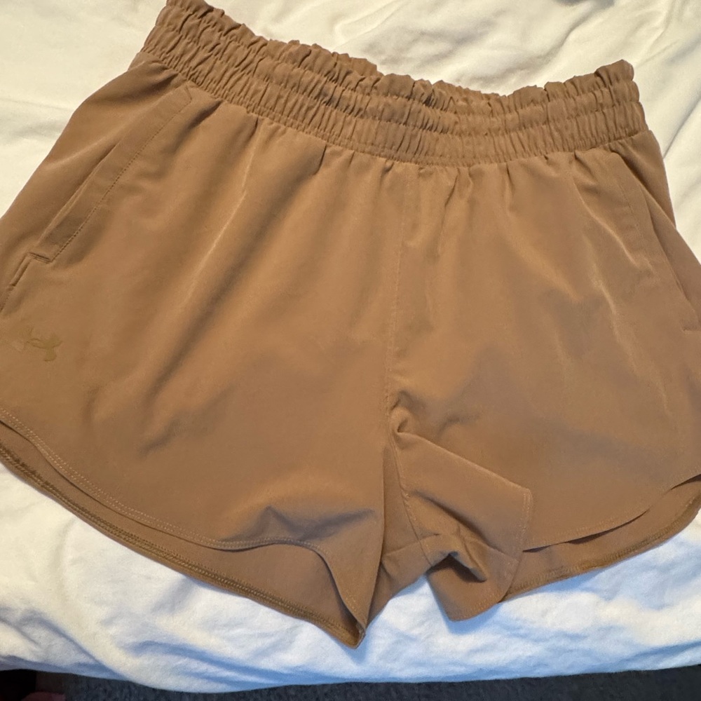 Under Armour Women's Athletic Tan Shorts